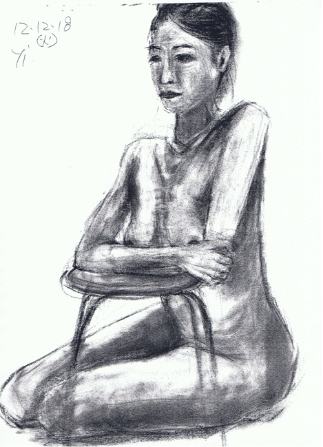 デッサンヌード(12/12/18)