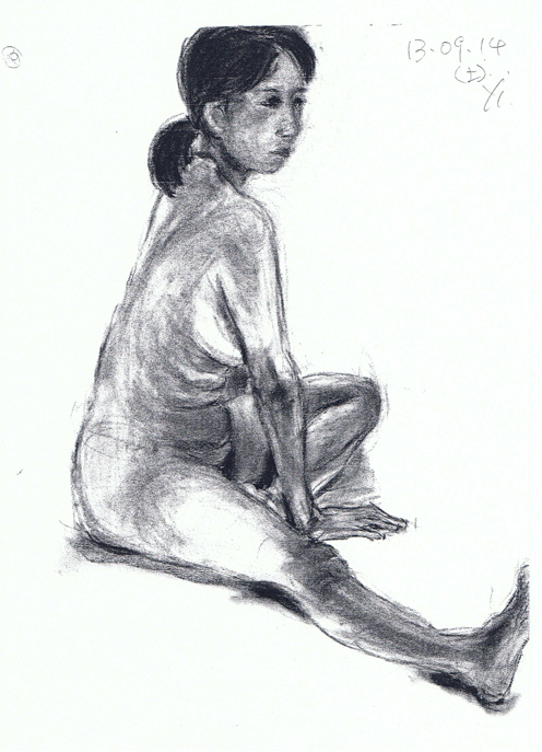 デッサンヌード(13/09/14)