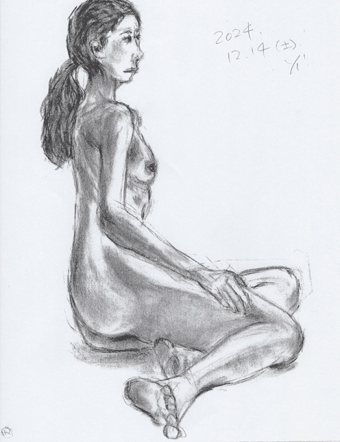デッサンヌード(24/12/14)