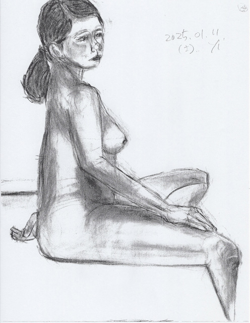 デッサンヌード(25/01/11)