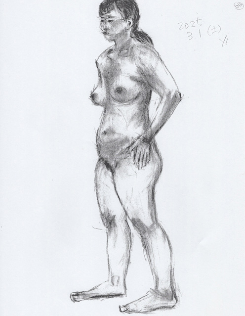 デッサンヌード(25/03/01)