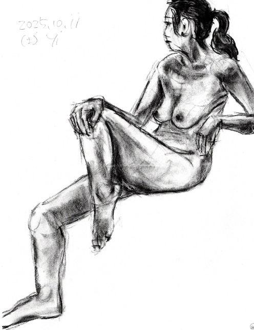 デッサンヌード(25/10/11)