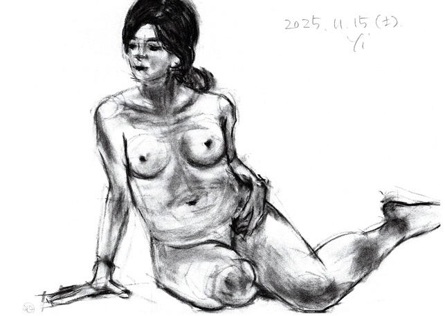 デッサンヌード(25/11/15)
