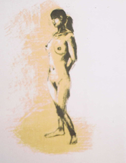 リトグラフの完成１